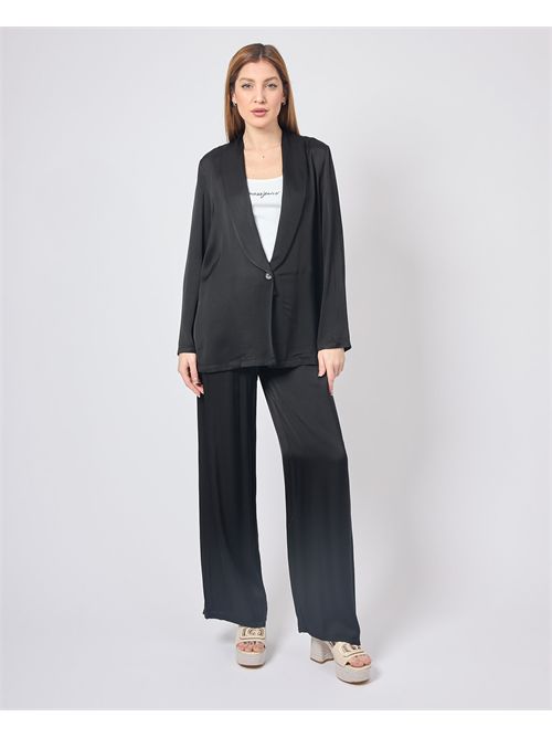 Manila Grace Single Breasted Tuxedo Blazer MANILA GRACE | G049VUMA001